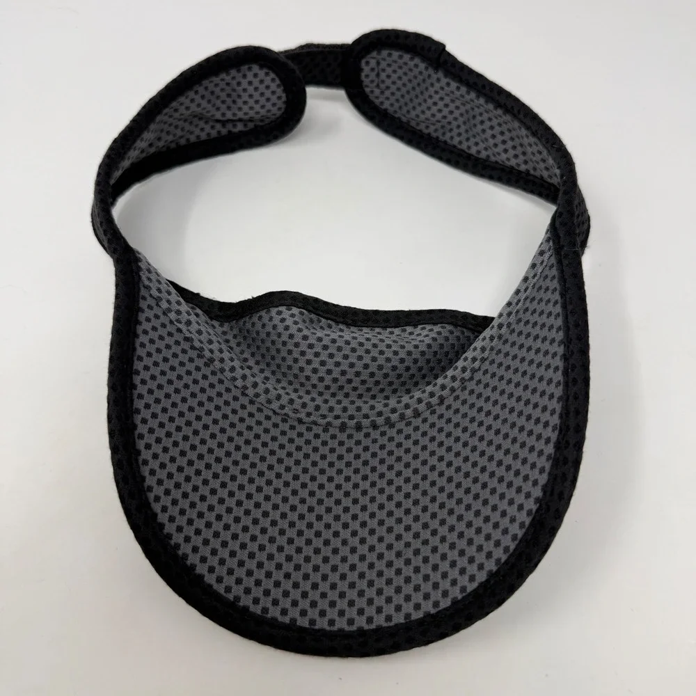 Vintage Nike Y2K Panal Mesh Running Visor Hat Black Dri-FIT Daybreak Tailwind